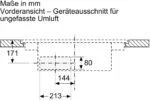 Siemens EX80BNX68E Induktionskochfeld 80 cm mit Dunstabzug Kochfeldabzug Muldenl – Bild 17