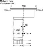 Siemens iQ700, Kochfeld mit Dunstabzug (Induktion), 80 cm EX87BNX68E (Lager/NB) – Bild 10