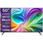 50 Zoll Android Smart TV, LED 4K UHD Rahmenlos Fernseher ⭐Netflix Youtube Disney