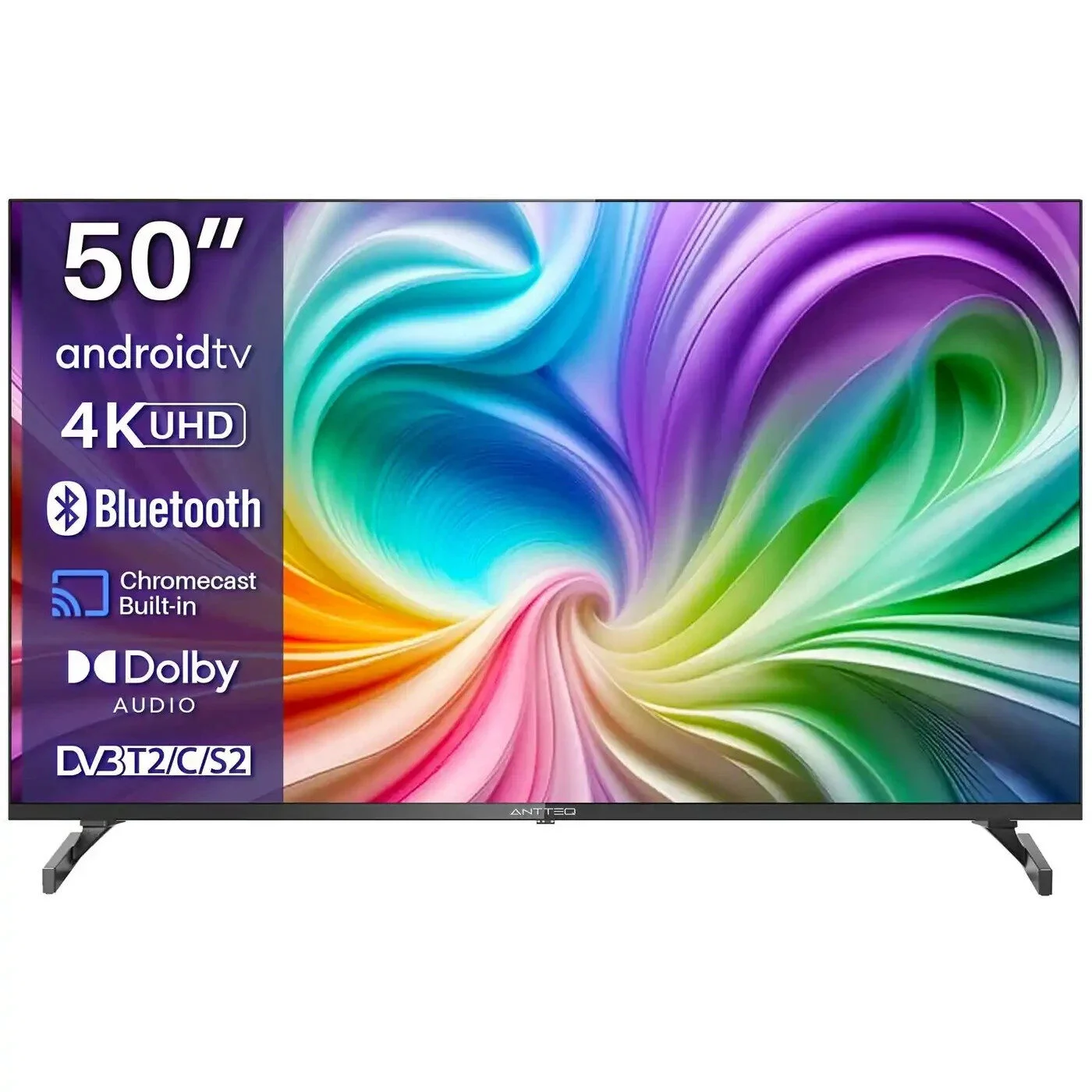 50 Zoll Android Smart TV, LED 4K UHD Rahmenlos Fernseher ⭐Netflix Youtube Disney 50 Zoll Android Smart TV, LED 4K UHD Rahmenlos Fernseher ⭐Netflix Youtube Disney – Bild 1