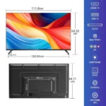 50 Zoll Android Smart TV, LED 4K UHD Rahmenlos Fernseher ⭐Netflix Youtube Disney – Bild 7