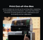 Creality 3D-Drucker K2 Combo Multi-Color mit CFS Technologie & 600 mm/s 🖨️⭐ – Bild 5
