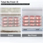 Chiq 356L Kühlschrank 196kWh, Leise 35dB, LED, Tür Umkehrbar 🌟 No-Frost, Touch – Bild 6