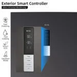 Chiq 356L Kühlschrank 196kWh, Leise 35dB, LED, Tür Umkehrbar 🌟 No-Frost, Touch – Bild 8
