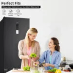 Chiq 356L Kühlschrank 196kWh, Leise 35dB, LED, Tür Umkehrbar 🌟 No-Frost, Touch – Bild 9