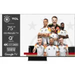 TCL 75C79N 75 Zoll QLED PRO Mini-LED Fernseher 144Hz 4K Ultra HDR Google Alexa