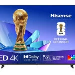 Hisense 50E77Q QLED 50 Zoll 4K Ultra HD, Smart-TV und WLAN, Flat Dolby Fernseher