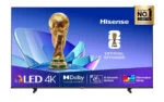 Hisense 50E77Q QLED 50 Zoll 4K Ultra HD, Smart-TV und WLAN, Flat Dolby Fernseher