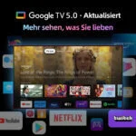 CHiQ 50 Zoll Fernseher QLED Smart TV, U50Q 4K UHD 120Hz WLAN Bluetooth Google DL – Bild 6
