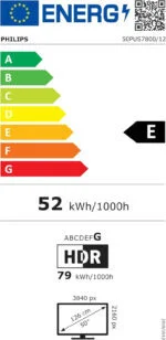 PHILIPS Fernseher 50 Zoll 126 cm 4K Ultra HD QLED Smart TV 50PUS78 HDR10+ Google – Bild 10
