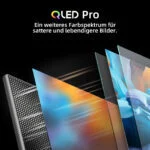 CHiQ 50 Zoll QLED Fernseher 4K Ultra HD Smart TV, Google TV, Randlos-Design U50Q – Bild 5