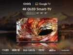 CHiQ 50 Zoll QLED Fernseher 4K Ultra HD Smart TV, Google TV, Randlos-Design U50Q – Bild 10