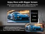 CHiQ 50 Zoll Fernseher 5000:1 Kontrast QLED 4K Ultra HD Smart-TV🌟Google Netflix – Bild 16