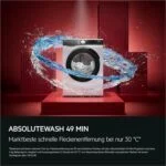AEG WiFi 9kg Waschmaschine, Serie 9000, AbsoluteCare, SoftWater⚡Energieklasse A – Bild 6