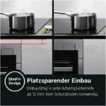 AEG Induktionskochfeld, 5 Zonen, 81cm, Autark Glaskeramik Touch Timer TK85IM0BSZ – Bild 15