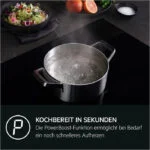 AEG Induktionskochfeld, 5 Zonen, 81cm, Autark Glaskeramik Touch Timer TK85IM0BSZ – Bild 17