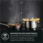 AEG Induktionskochfeld, 5 Zonen, 81cm, Autark Glaskeramik Touch Timer TK85IM0BSZ – Bild 18