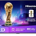 Hisense 55 Zoll Mini LED ULED 4K Smart TV 144Hz HDMI Dolby Gaming Fernseher HDR