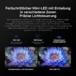 Xiaomi 55 Zoll  MiniLED Fernseher, UHD 4K Smart TV, WiFi Fernseher 144Hz, Google – Bild 4