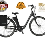Prophete E-Bike Trekkingrad 28 Zoll, 418Wh⚡ bis 120 km, LCD, Hydraulische Bremse