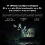 Xiaomi 55 Zoll  MiniLED Fernseher, UHD 4K Smart TV, WiFi Fernseher 144Hz, Google – Bild 6