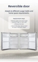 CHiQ Kleiner Kühlschrank 92L mit Gefrierfach, Kompakt🌟Schlafzimmer, Tür Wechsel – Bild 22