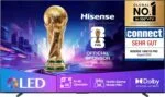 HISENSE Fernseher 100E7Q PRO 100 Zoll 4K Ultra HD QLED 144Hz Sprach AI🌟Smart TV