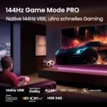 HISENSE Fernseher 100E7Q PRO 100 Zoll 4K Ultra HD QLED 144Hz Sprach AI🌟Smart TV – Bild 4