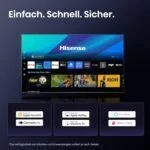 HISENSE Fernseher 100E7Q PRO 100 Zoll 4K Ultra HD QLED 144Hz Sprach AI🌟Smart TV – Bild 10