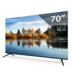 TeeView 70 Zoll QLED Smart-TV 4K UHD Bluetooth Fernseher Dolby Google Apps 178cm – Bild 4
