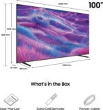 Samsung TQ100QN80F 100 Zoll Neo QLED 4K UHD Smart TV NQ4 AI Gen2 Dolby Fernseher – Bild 3