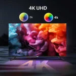 43 Zoll Android Smart TV QLED 4K UHD Fernseher Google Dolby Triple Tuner DE RCA – Bild 6