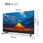 43 Zoll Android Smart TV QLED 4K UHD Fernseher Google Dolby Triple Tuner DE RCA – Bild 8