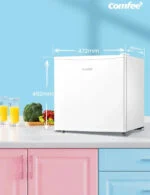 Comfee RCD50WH2(E) Mini Kühlschrank / 43L Kühlbox Mit Eisfach Klein 80 kWh – Bild 4