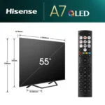 HISENSE 55 Zoll Fernseher 55A79NQ 4K Ultra HD QLED Smart TV 🌟Alexa Dolby Atmos – Bild 4