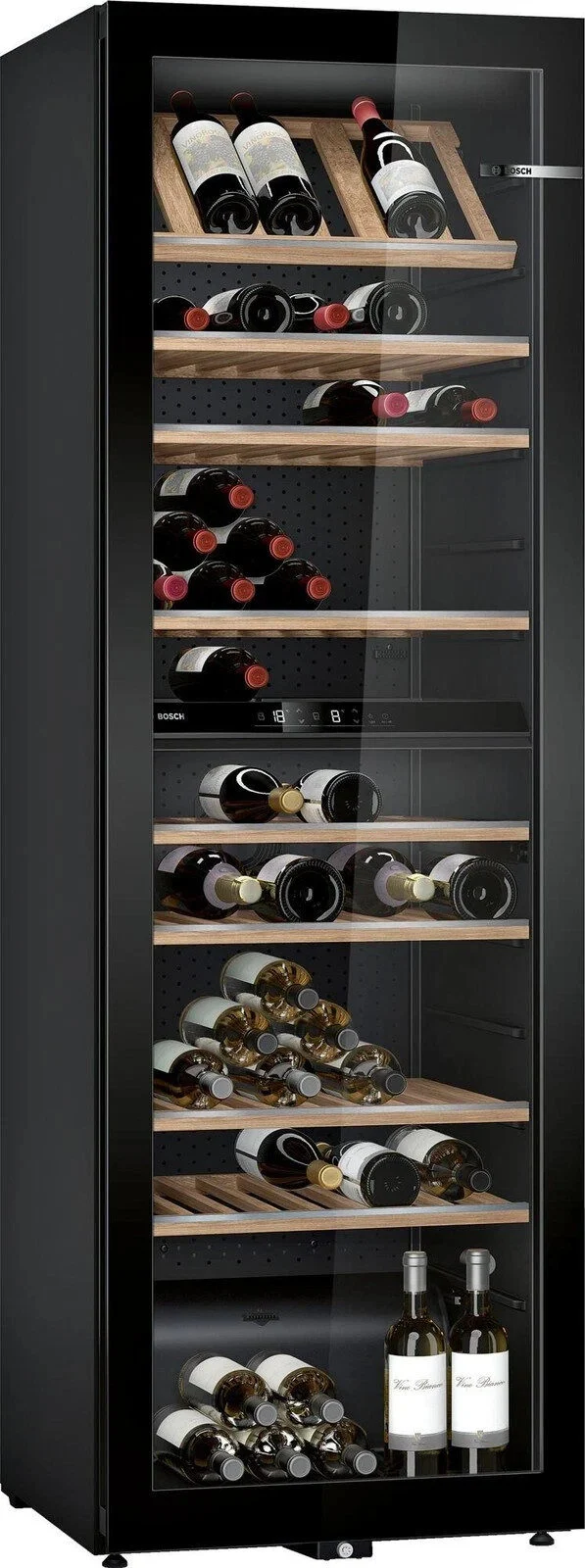 Bosch KWK36ABGA Weinkühlschrank mit Glastür, 199 Flaschen, 60cm breit, zwei Temp Bosch KWK36ABGA Weinkühlschrank mit Glastür, 199 Flaschen, 60cm breit, zwei Temp – Bild 1