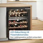 Bosch KWK36ABGA Weinkühlschrank mit Glastür, 199 Flaschen, 60cm breit, zwei Temp – Bild 6