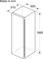 Bosch KWK36ABGA Weinkühlschrank mit Glastür, 199 Flaschen, 60cm breit, zwei Temp – Bild 7