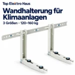 Wandhalterung 210P für Klimaanlagen in drei Größen mit 120 bis 160 kg Traglast