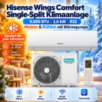Hisense Wings Comfort KB25YR4BG Klimaanlage 2,6 kW