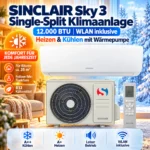 Sinclair Sky 3 SIM-12BS3E Split-Klimaanlage WLAN