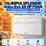 Olimpia Splendid Unico Evo 20 HP PVAN Klimaanlage – Bild 2