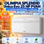 Olimpia Splendid Unico Evo 25 HP PVAN Klimaanlage