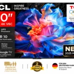 TCL 50V6C LED-Fernseher 50 Zoll 4K mit Google TV