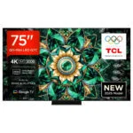 TCL 75Q7C 75 Zoll QD-Mini LED 4K Google TV 144Hz VRR + A65K Soundbar Dolby Atmos