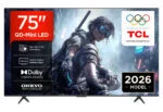 TCL 75T8D QD-Mini-LED-Fernseher 75 Zoll 4K