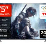 TCL 75T8D QD-Mini-LED-Fernseher 75 Zoll 4K