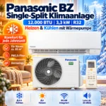 Panasonic KIT-BZ35-CKE Split-Klimaanlage 3,3 kW WLAN