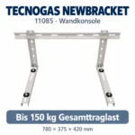 Tecnogas NEWBRACKET 11085 Wandkonsole, Gesamttraglast bis 150 kg