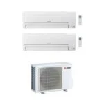 Mitsubishi Electric MSZ-HR Dual Split Klimaanlage 9000+12000 BTU R32 Inverter – Bild 2